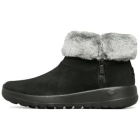 Botas de nieve On-the-GO Joy con pelo «Negro y blanco»