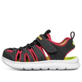 C-Flex Sandalia «Negro Rojo Amarillo»