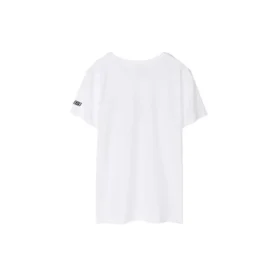 Camiseta de manga corta Skechers Printing para hombre, color blanco