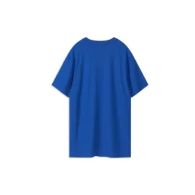 Camiseta deportiva informal de manga corta Skechers para hombre, azul