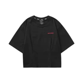 Camiseta gráfica informal «Negro Rojo»