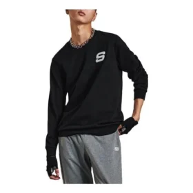Camiseta informal de manga larga «Negro Blanco»