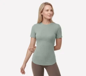 Camiseta túnica Go Walk Luxe Rib