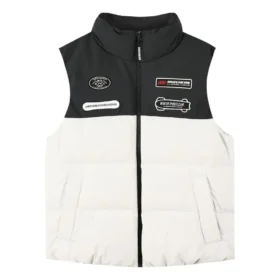 Chaleco de moda informal «Negro Blanco»