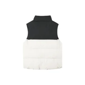 Chaleco de moda informal «Negro Blanco»
