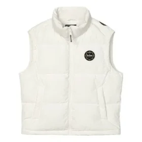 Chaleco estampado «Blanco, negro, amarillo y azul»