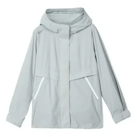 Chaqueta casual con capucha y tejido de la serie Stroll «Grey»