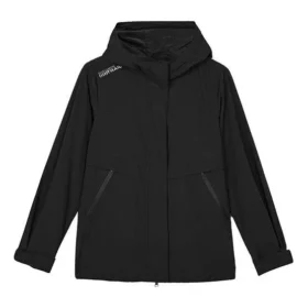 Chaqueta casual con capucha y tejido estampado con el logotipo de la serie Stroll «Negro»