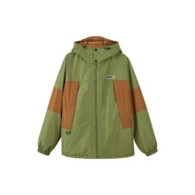 Chaqueta con capucha resistente al viento para exterior «Multi-Color»