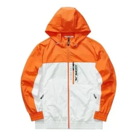 Chaqueta con capucha Skechers x SKX «Blanco Naranja»
