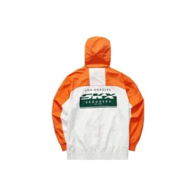 Chaqueta con capucha Skechers x SKX «Blanco Naranja»