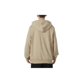 Chaqueta con capucha y cremallera completa «Beige»