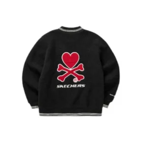 Chaqueta con estampado del logotipo Skechers x Tokidoki «Black Red»