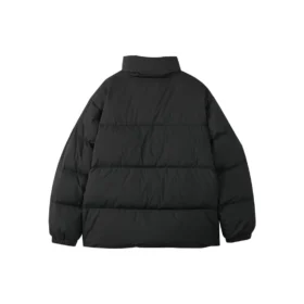 Chaqueta de plumón con logotipo impreso «Black»