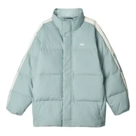 Chaqueta de plumón de la serie Lifestyle «Verde azulado-Blanco»