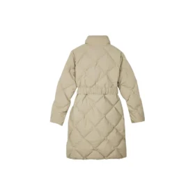 Chaqueta de plumón de manga larga de la serie «Bobs» «Beige»