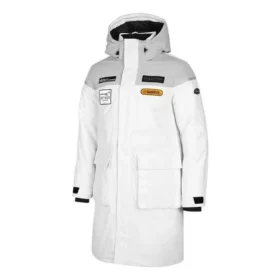 Chaqueta de plumón larga SKX Sport «Blanco Negro»