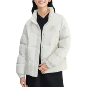 Chaqueta de plumón ligera e informal «Blanca»