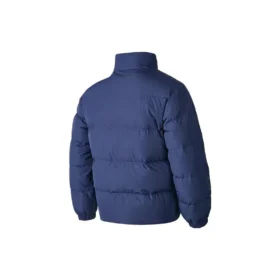 Chaqueta de plumón Waterproof con letras estampadas «Verde azulado»