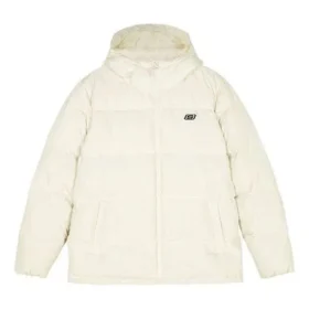 Chaqueta deportiva informal con capucha de plumón en color liso «Multicolor»