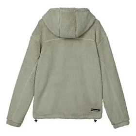 Chaqueta informal cálida de imitación de lana de cordero «Verde oliva»