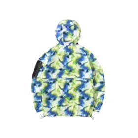 Chaqueta informal de camuflaje tejida «Verde Azul Blanco»