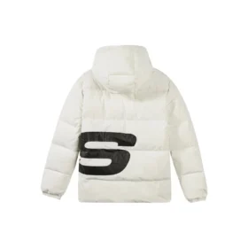 Chaqueta informal de plumón «Blanca»
