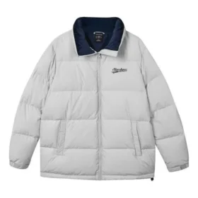 Chaqueta informal de plumón «Gris-azul marino»