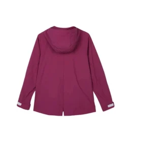 Chaqueta informal tejida con capucha y logotipo de la serie Stroll «Burgundy»