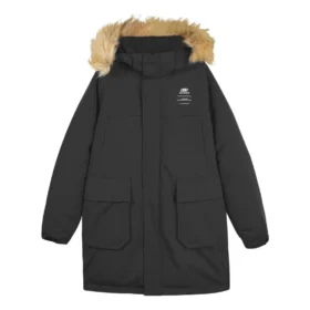 Chaqueta larga de plumón de la serie Lifestyle «Black»