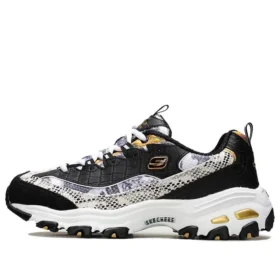 D»Lites – Zapatos bajos de estilo «daddy» listos para la pasarela Negro/Blanco