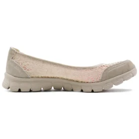 EZ Flex 30: zapatos deportivos casuales, cómodos y transpirables, color beige