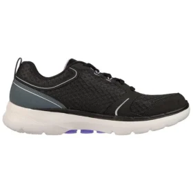 Go Walk 6 Low-Top Negro/Morado