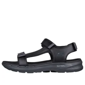 Go Walk 6 Sandal «Black Grey»