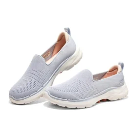 Go Walk 6 Slip In Fabulous View «Gris claro/Rosa»