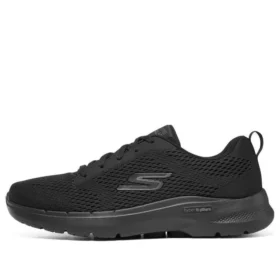 Go Walk 6 Zapatos con cordones «Pure Black»