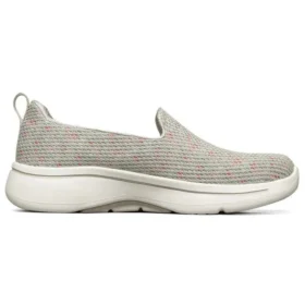 Go Walk Arch Fit «Gris, rojo y blanco»