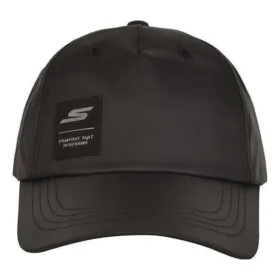 Gorra de béisbol con logotipo estampado «Negro»