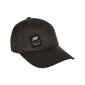Gorra de béisbol con logotipo estampado «Negro»