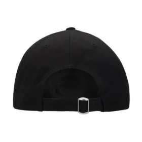 Gorra de béisbol con logotipo estampado «Negro»