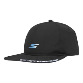 Gorra de béisbol con logotipo estampado «Negro Azul»