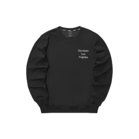 Jersey con letras estampadas «Negro Blanco»