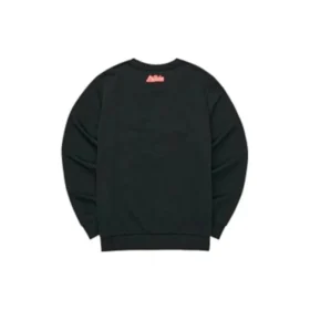 Jersey de cuello redondo con estampado «Negro, blanco y rojo»
