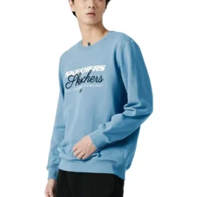 Jersey de cuello redondo con letras impresas «Teal»