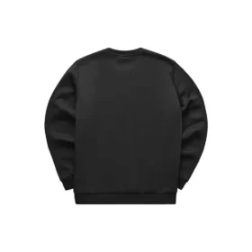 Jersey de cuello redondo con logo estampado «Negro Rojo»