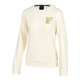 Jersey de cuello redondo con logo Skechers x SKX «Blanco Amarillo»