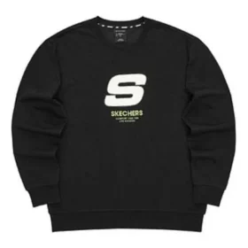 Jersey de cuello redondo Sport Letter «Negro Blanco»