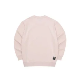 Jersey de cuello redondo Sport Letter «Rosa-Blanco»
