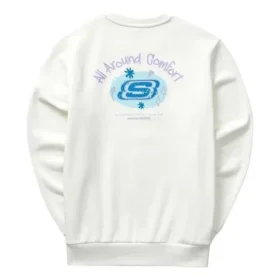 Jersey de manga corta de la serie Casual Colorful «Blanco Verde»