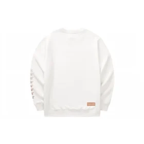 Jersey informal de cuello redondo «Blanco»